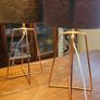 copper bedside / Desk lamps Image 4