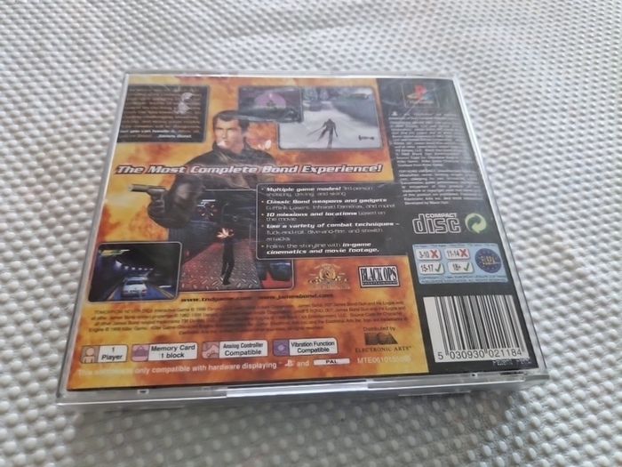 007 Tomorrow never Dies PlayStation1 Ps1 PlayStation2 Ps2 Games Original