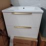 Avara 600 wall hung unit tap waste and wrap around handles included Image 2