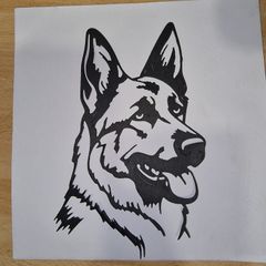 German Shepherd/Alsatian Dog Greeting Cards
