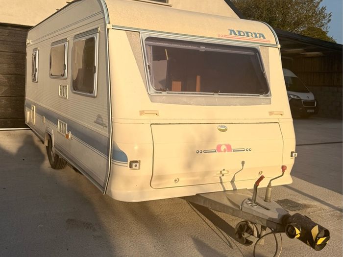 Adria Five Berth Caravan with Full Awning