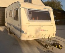 Adria Five Berth Caravan with Full Awning