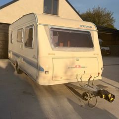 Adria Five Berth Caravan with Full Awning