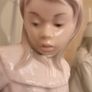 Vintage Nao by Lladro. Girl with Torn Nightgown. Image 9
