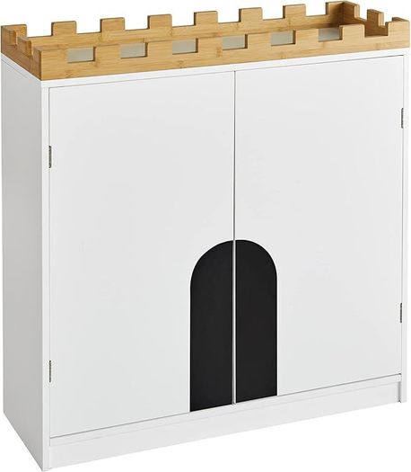 Castle-Themed Storage Cabinet