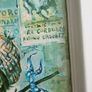 Vintage signed wide eyed picture Spanish Image 3