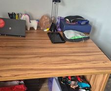 Desk to be collected