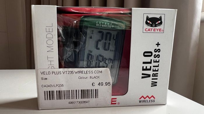 VELO Wireless+ programmable bike odometer, brand new