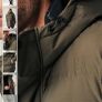 Next Long Length Puffer Parka Jacket Image 6