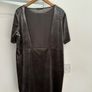 M&S Grey velvet dress Image 2