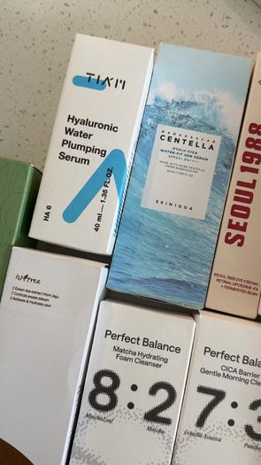 Left over viral Korean skincare new