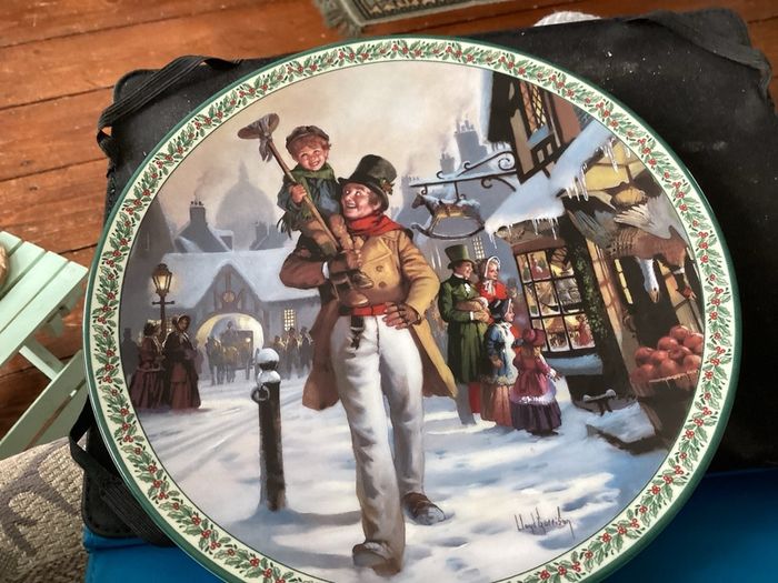 christmas A Christmas Carol plate