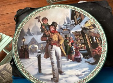 christmas A Christmas Carol plate