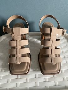 Size uk4 block heel sandals