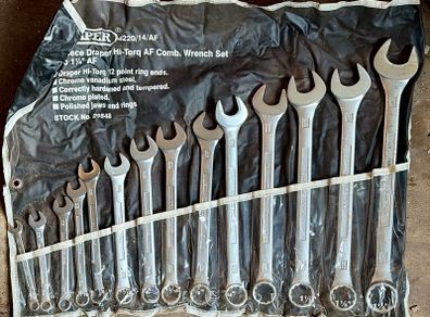 Draper HI-TORQ Imperial Spanner Set