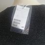 H&M MAMA Glittery Maternity Dress Black Sparkly New With Tags Lined Long Sleeves CAN POST Image 6