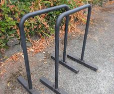 Paralette Bars for exercise
