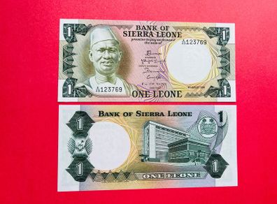 Sierra Leone   1  LEONE    1984  Pick   5 e. ( Uncirculated )