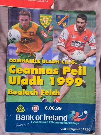 Ulster GAA Programmes X 7
