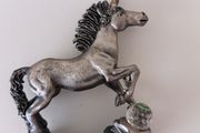 Vintage Pewter Unicorn