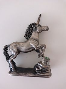 Vintage Pewter Unicorn
