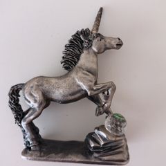 Vintage Pewter Unicorn