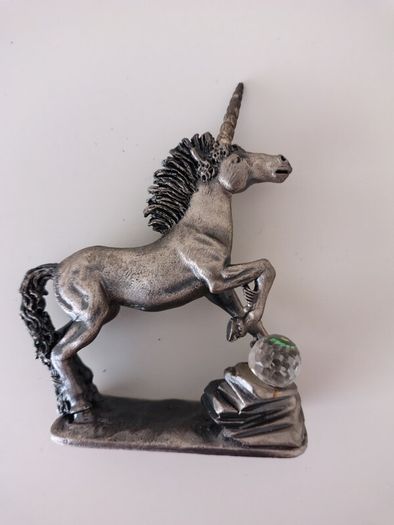Vintage Pewter Unicorn