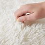NEW SALE | Rugs Living Room - Modern White Area Rugs for Bedroom Non Slip -Super Soft Fluffy Shaggy Thick Pile Small Rug Non-Shedding Easy To Clean, 50cm x 80cm Image 4