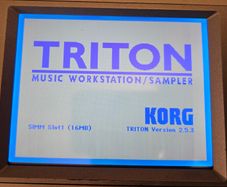 Korg Triton Workstation Synthesizer