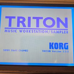 Korg Triton Workstation Synthesizer