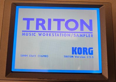 Korg Triton Workstation Synthesizer