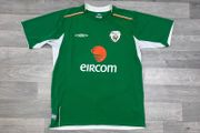 Vintage 2004 Umbro Ireland Home Jersey Shirt Mens Medium