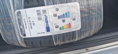 Two unused spare tyres
