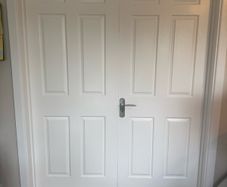 internal double doors