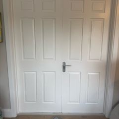 internal double doors