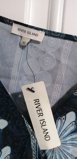 string top riverisland size 10 new nice design to front
