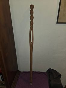 Hand carved African Walking stick
