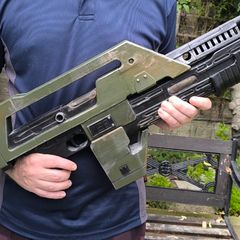 Aliens M41A Pulse Replica  Cosplay Collector Display
