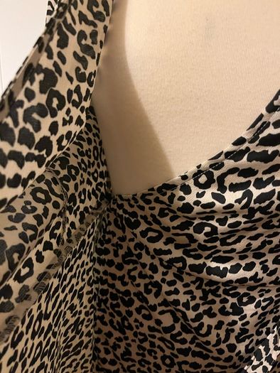 Leopard print dress