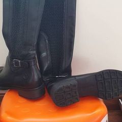 Long black boots