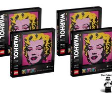 LEGO Andy Warhol's Marilyn Monroe Full Set Of 4 Mosaics All Sets Are Brand New Sealed Retired Product