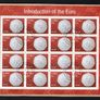 2002 Ireland Introduction of the Euro Currently Commemorative Stamp Sheetlets Plate 1A1A1A1A Fine Used with Dublin CDS cancel of 17th September 2002 (First day of issued) on envelope extract. Image 3