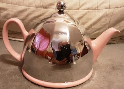 vintage arklow pottery pink t-pot