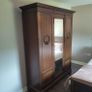 Antique Mahogany Wardrobe Image 5