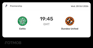 Celtic v Dundee 3 Tickets(1ad+2ch)