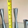 Set of 4 Vintage 90s Ikea Aluminium Candleholders Image 8