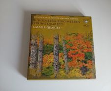 CD Schoenberg, Berg, Webern  LaSalle Quartet