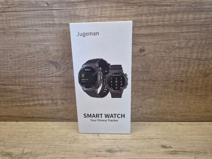 Jugeman Smart Watch for Men, 1.43" AMOLED Military Smart Watch
