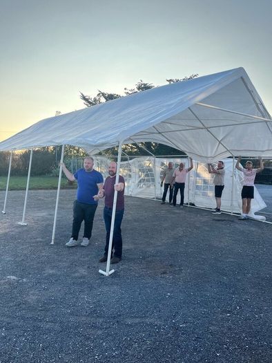 Used Industrial Marquee 12m x 6m