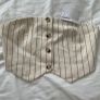 Bnwt bershka large strapless waistcoat Image 7